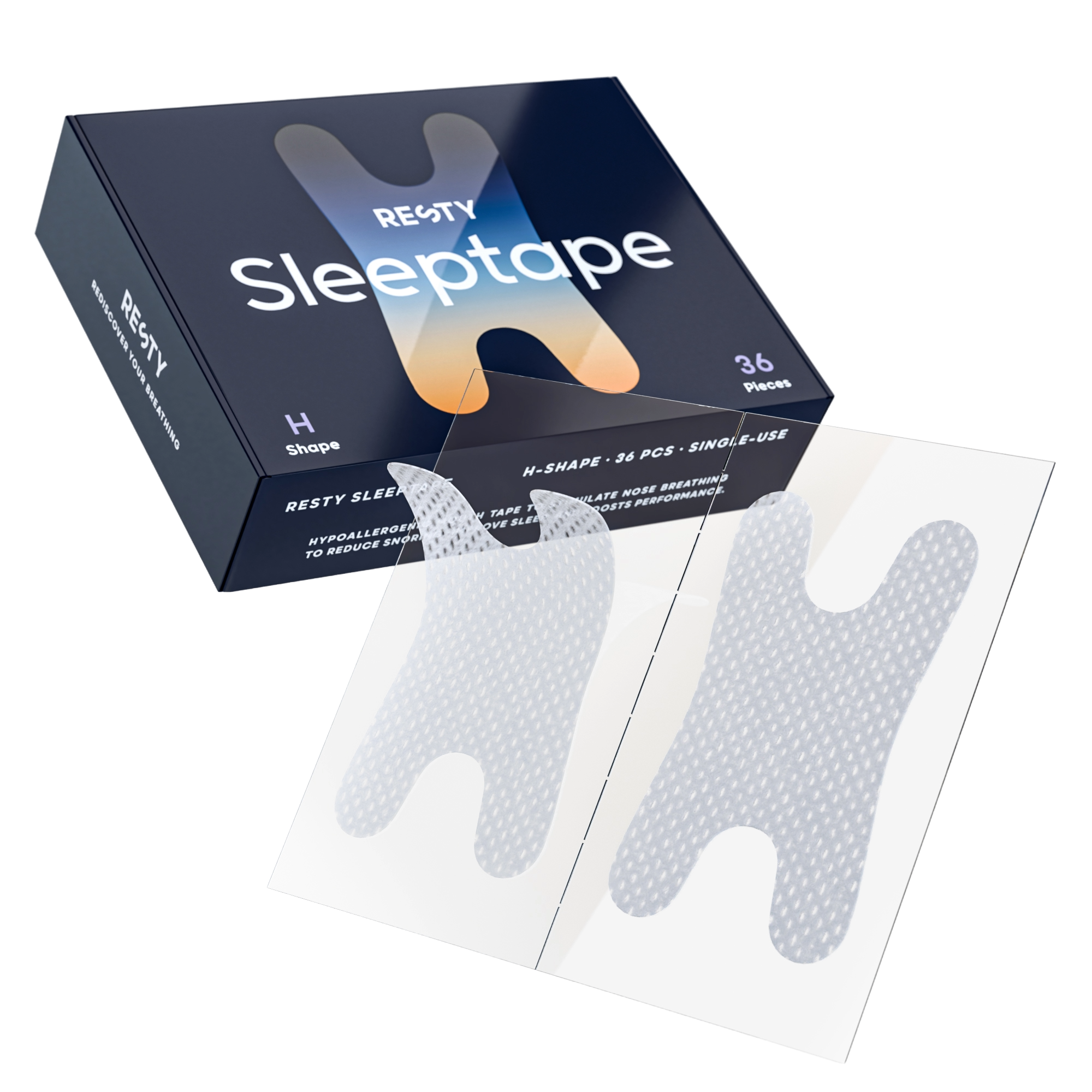 H-Shape mouth tape
