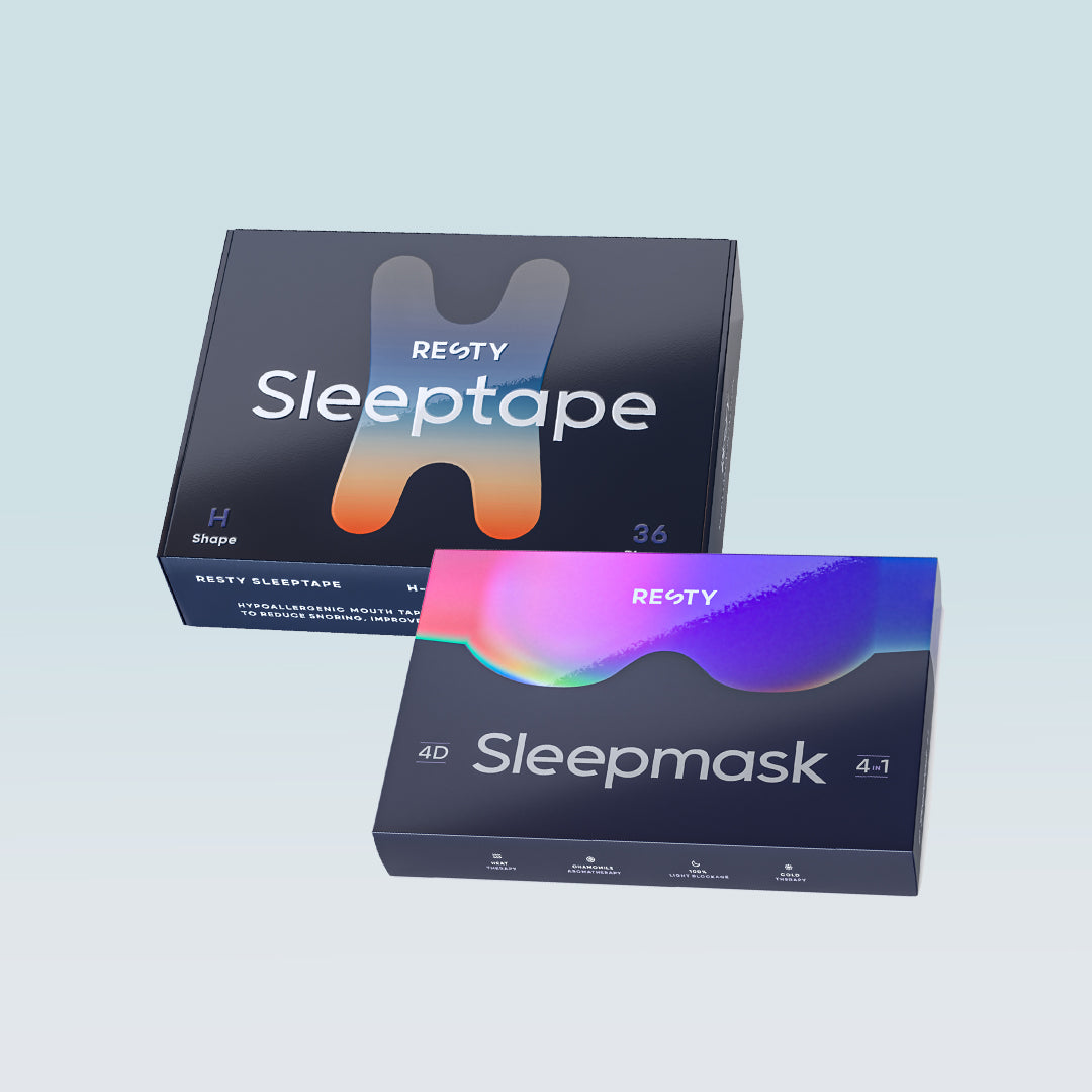 Sleep mask & mouth tape bundle